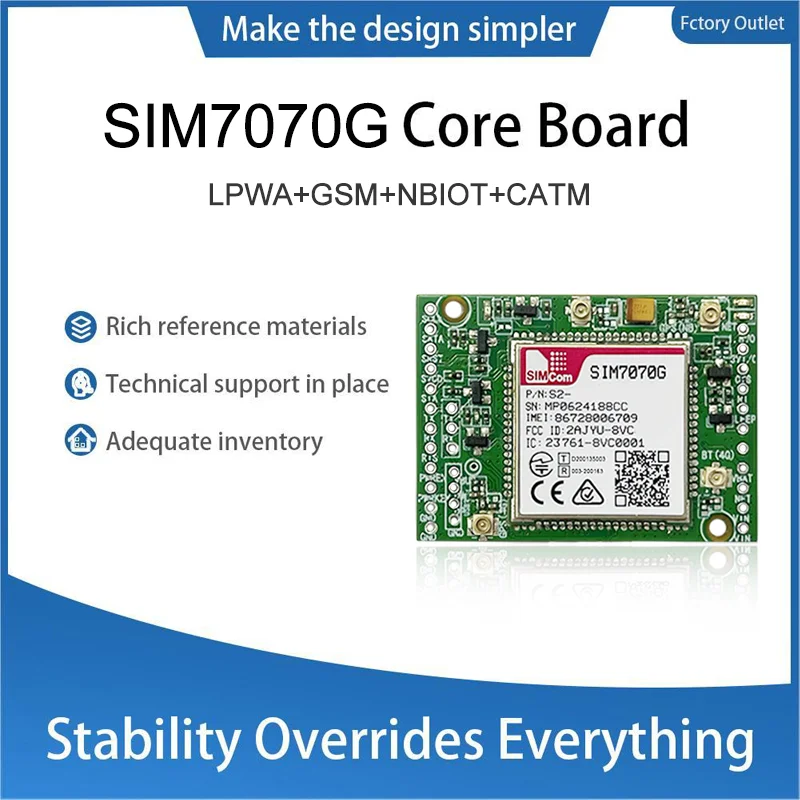 Материнская плата simcom sim7070g nbiot catm lpwa