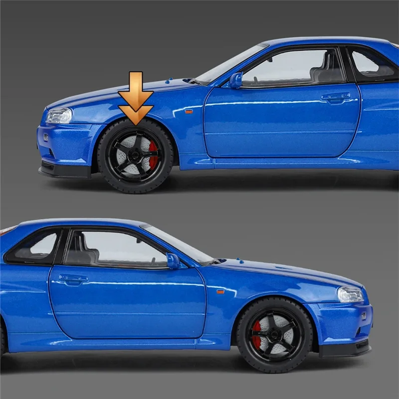 1:18 skyline ares gtr gt-r r34 - Фотография_6