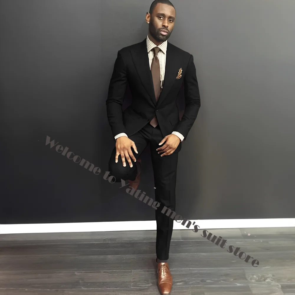 Классические бордовые свадебные мужские костюмы - Фотография_2