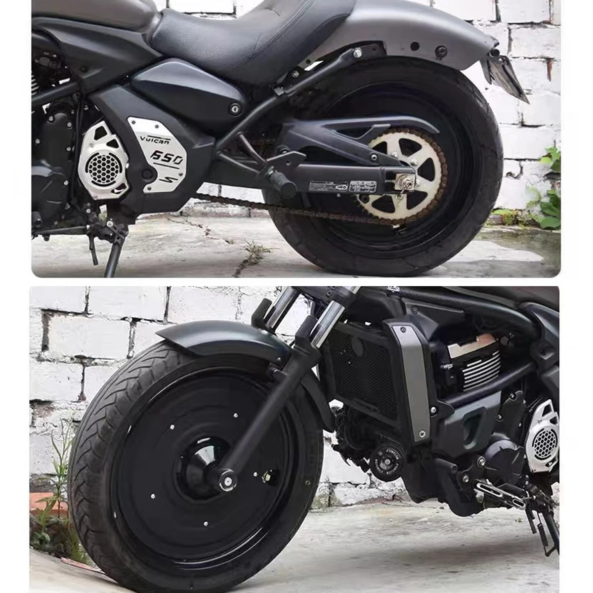 Подходит для kawasaki vn650 vulcans 650 s650 - Фотография_4