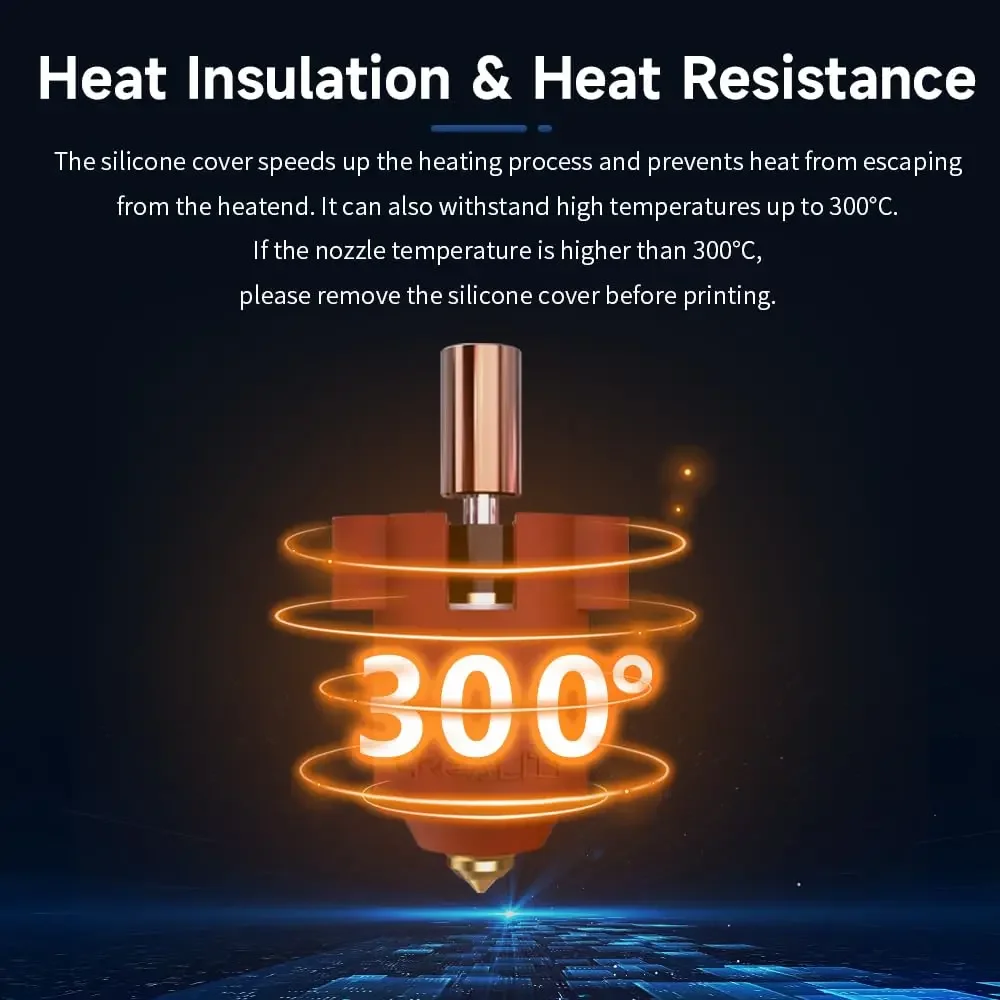Силиконовый носок creality hotend - Фотография_4