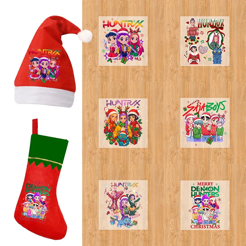 Охотники на демонов kpop железные нашивки для одежды