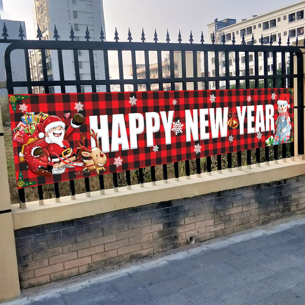 Рождественский баннер длиной 250 см - Фотография_5