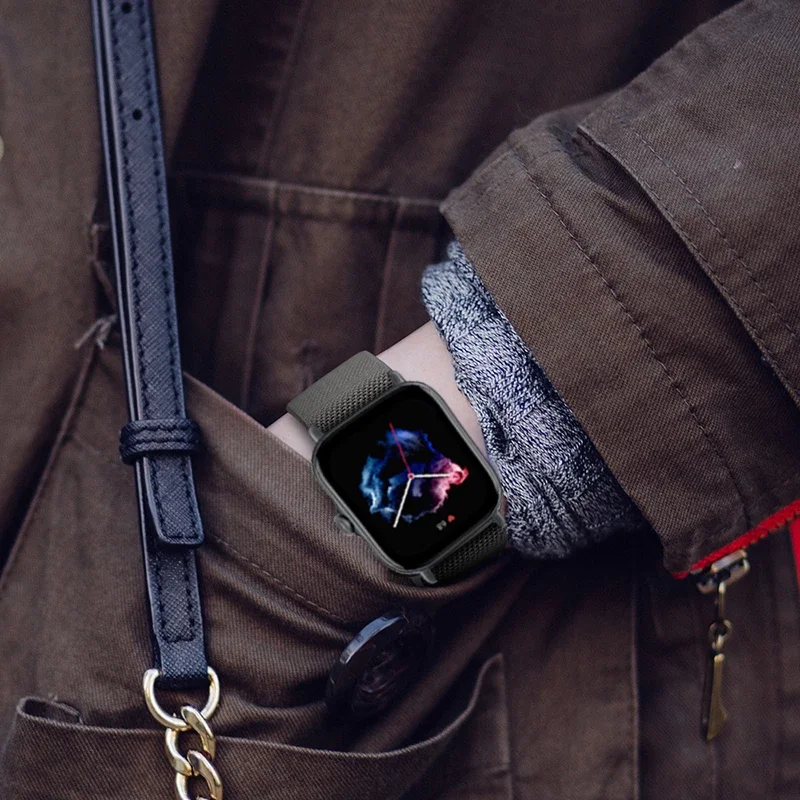 Мм для amazfit gts 4/2/2e/3/gts2 mini/gtr/4/3/pro/gtr2/42 мм/stratos - Фотография_5