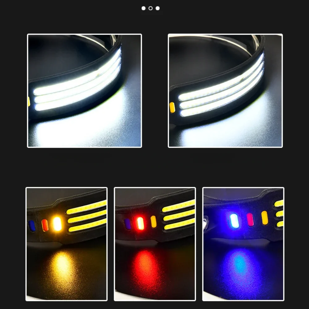 Светодиодный налобный фонарь cob - Фотография_2