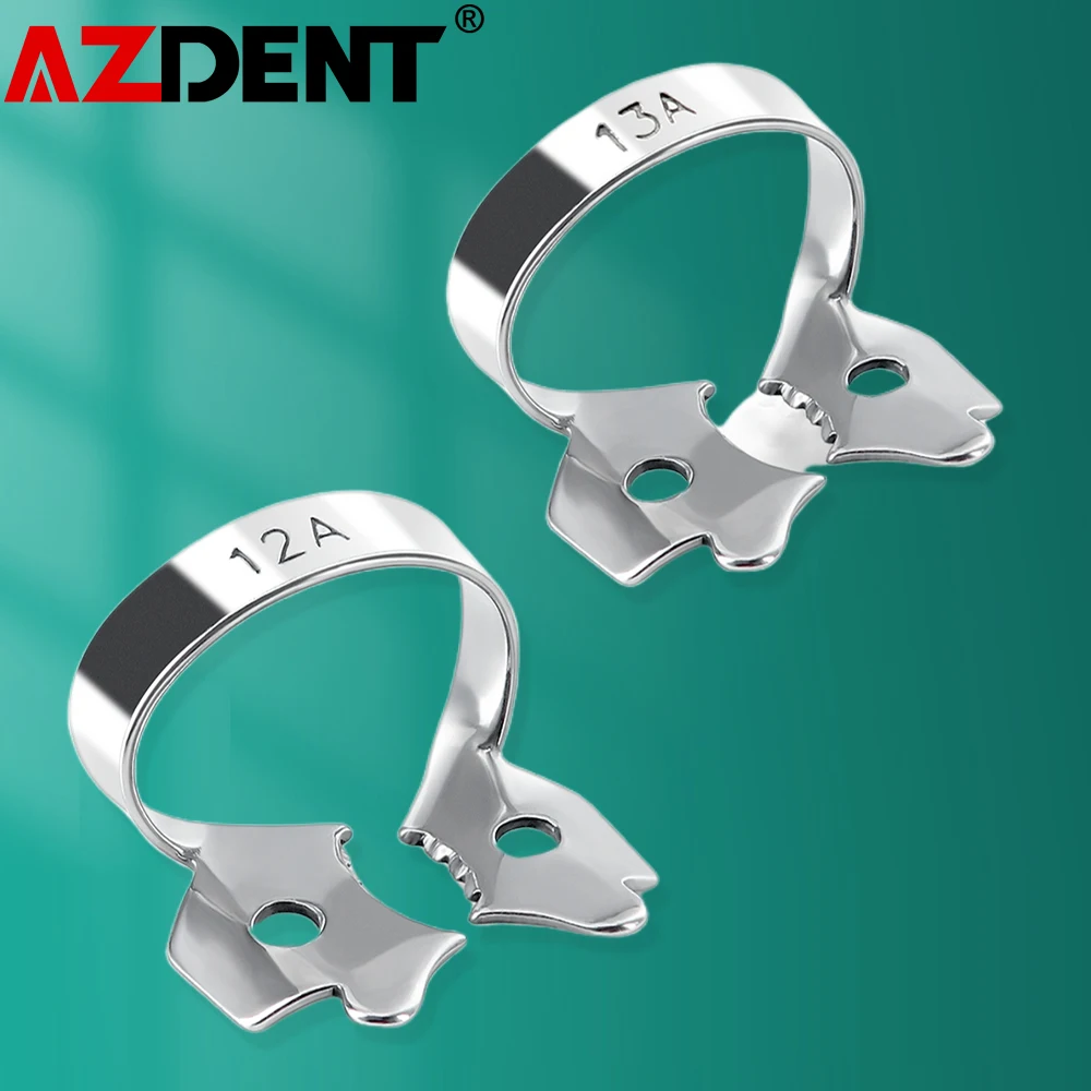 Azdent стоматологические резиновые зажимы из нержавеющей стали