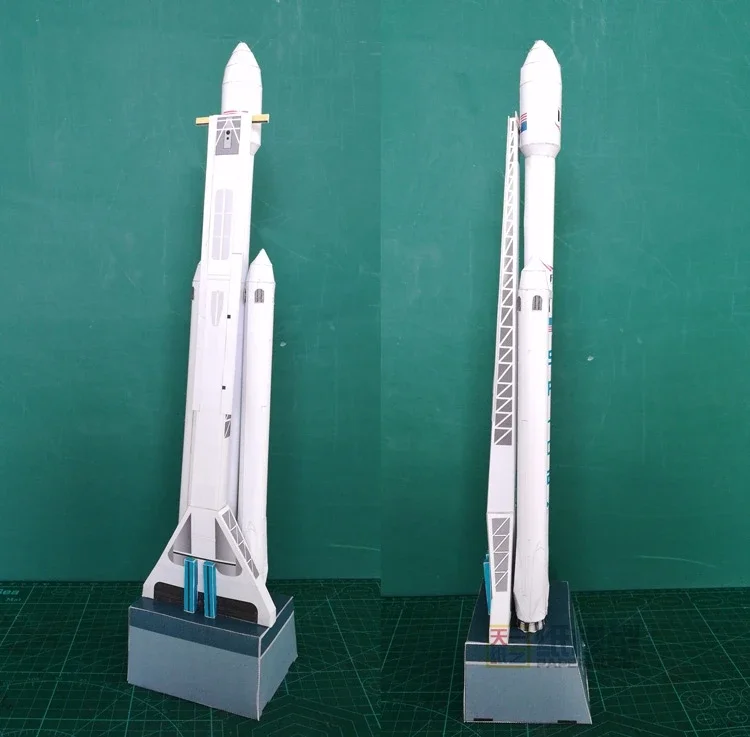 Тяжелая ракета spacex falcon 42 см - Фотография_4