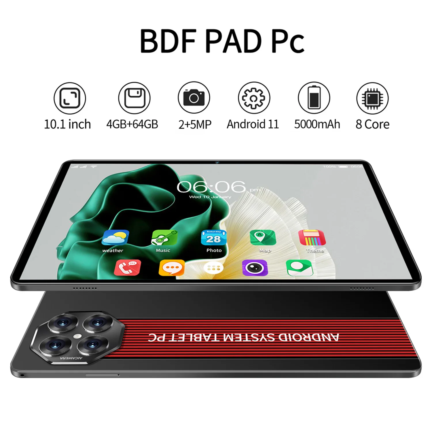 Новый pad pc 10,1-дюймовый глобальный