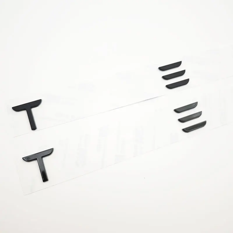 3d abs буквы tesla logo carbon - Фотография_4