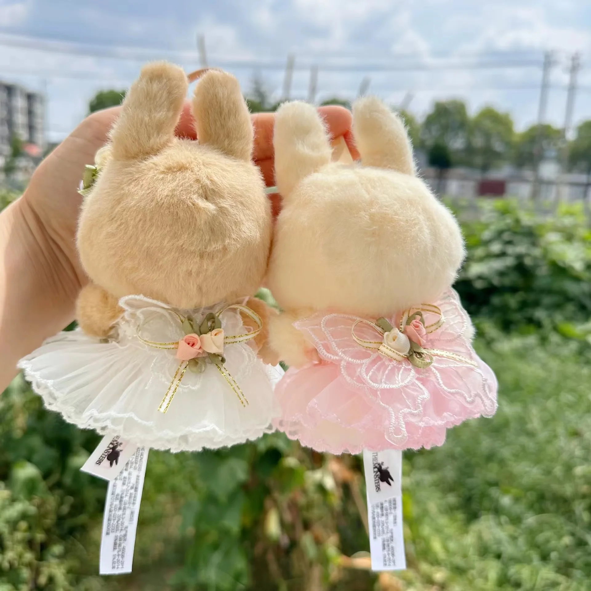 17 см labubu i ii куклы idol сидящие - Фотография_2