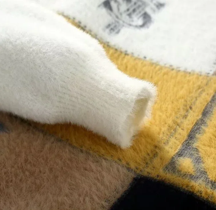 Новый мужской плюшевый свитер - Фотография_5