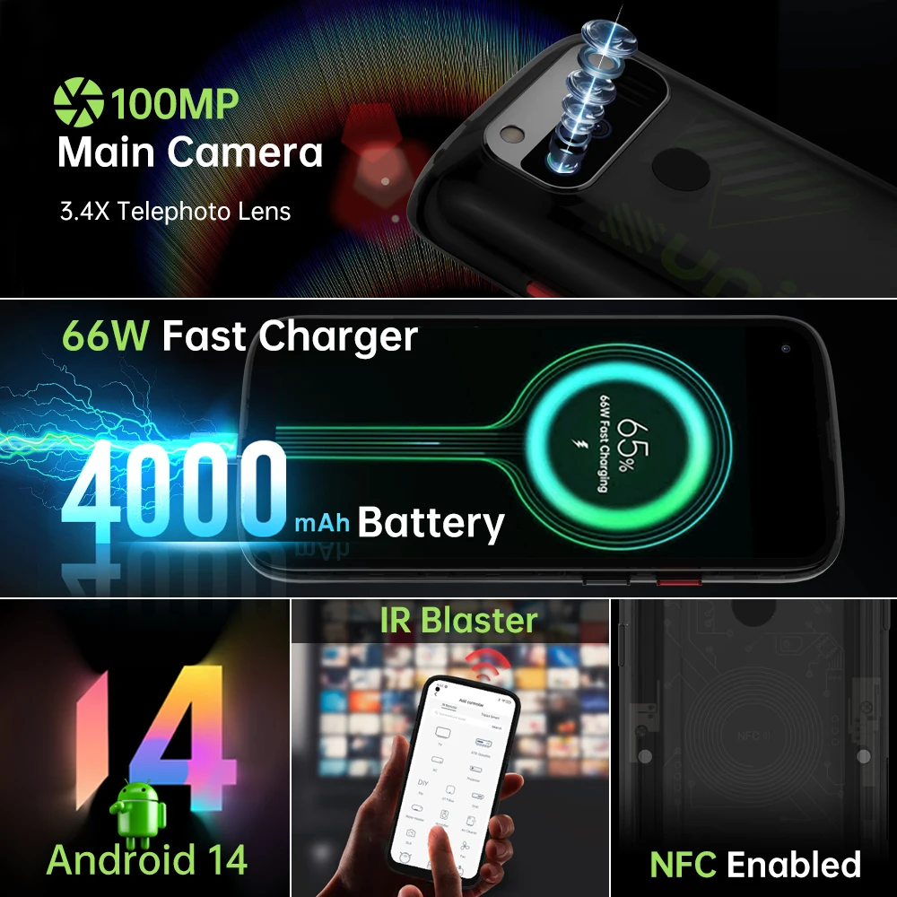 Мини-смартфон unihertz jelly max - Фотография_4