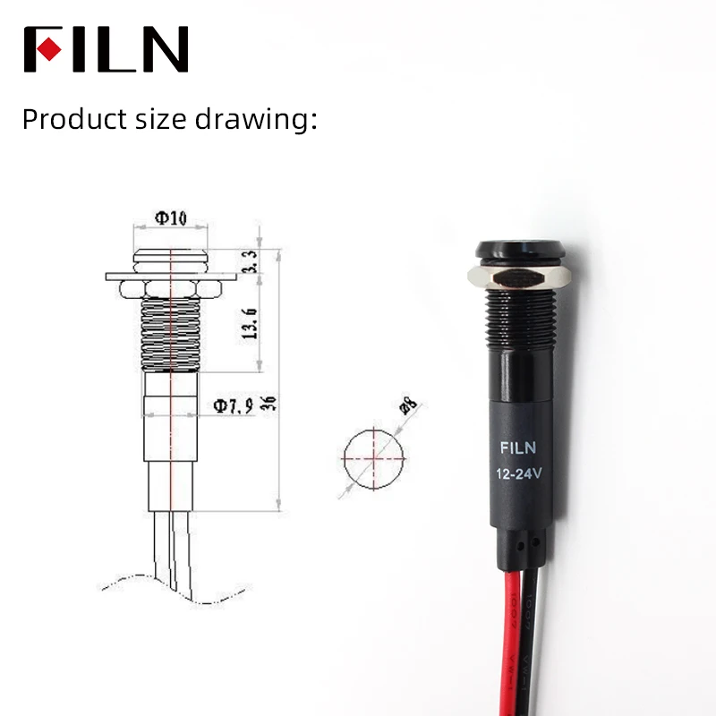 Filn 8 мм светодиодная панель с - Фотография_3