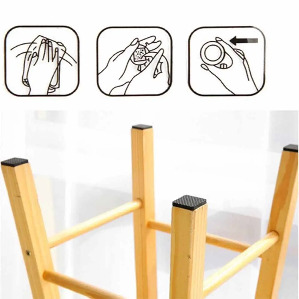 Модные резиновые противоскользящие самоклеящиеся подушечки для ножек стола - Фотография_6