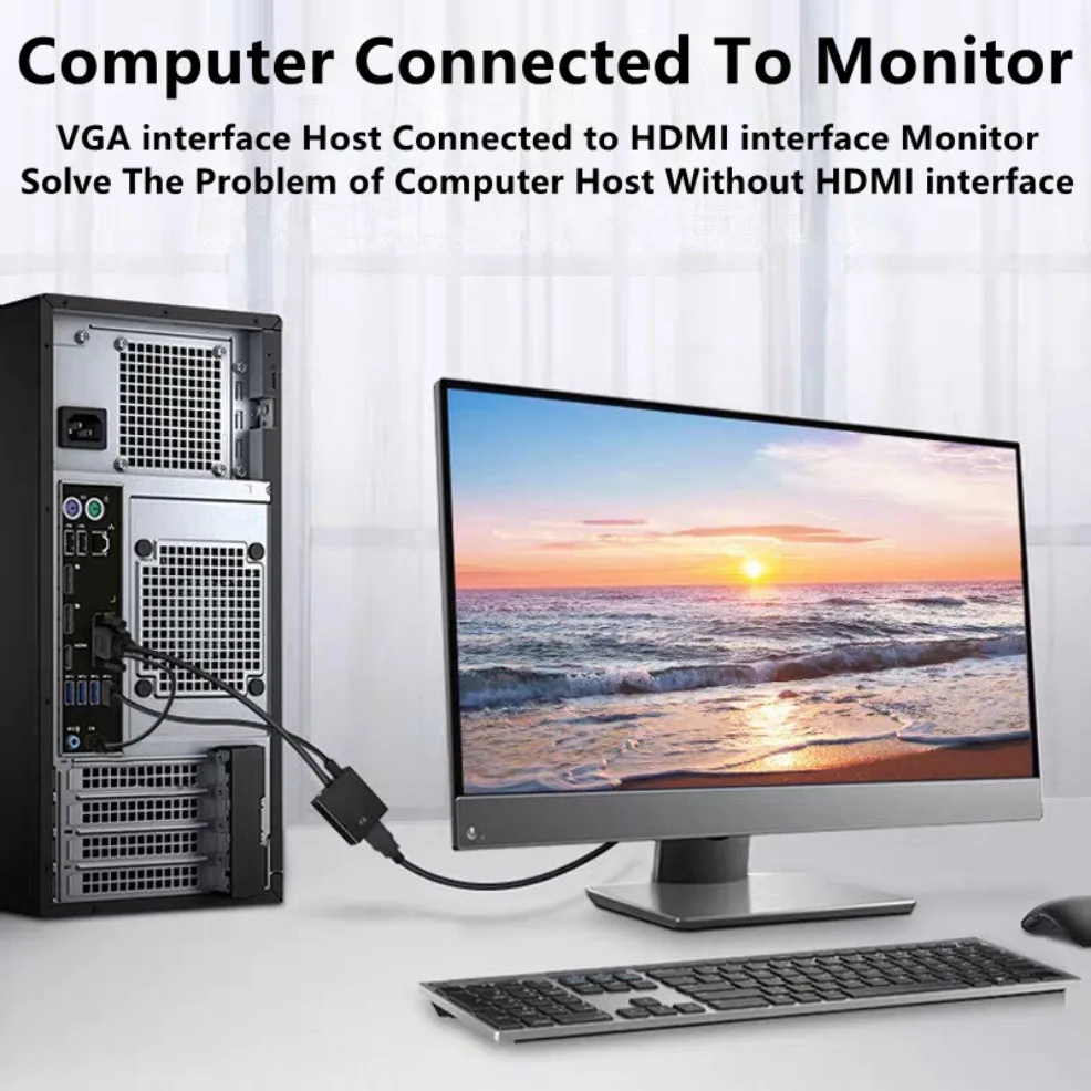 Адаптер преобразователя vga в hdmi - Фотография_5