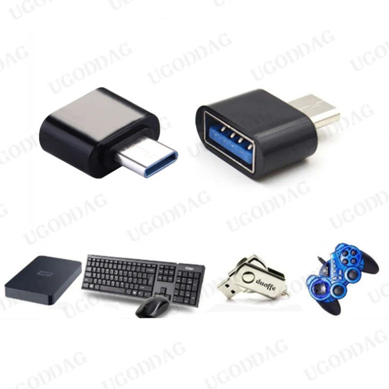 Новый универсальный разъем адаптера type-c к usb 2 - Фотография_2