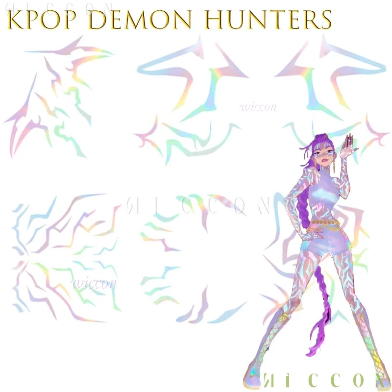 Аниме huntrix demo n hunters k-pop - Фотография_6