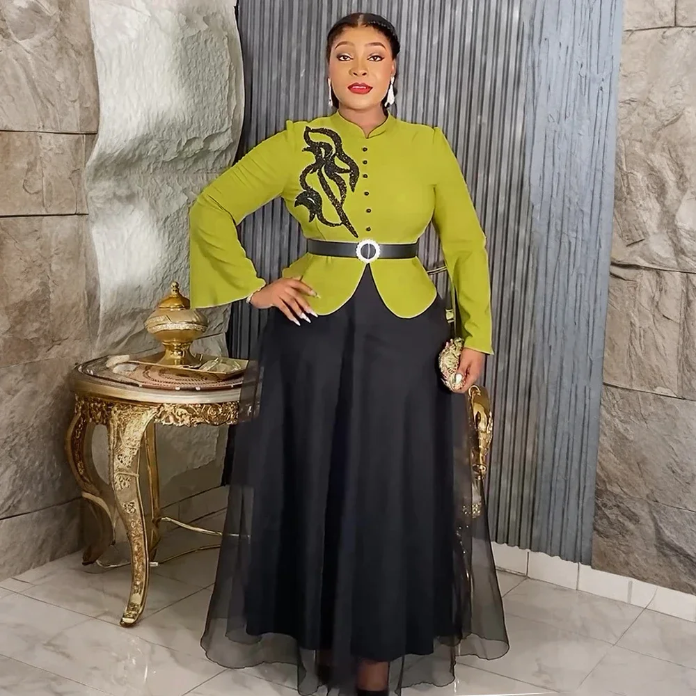 Африканские вечерние платья больших размеров для женщин - Фотография_3