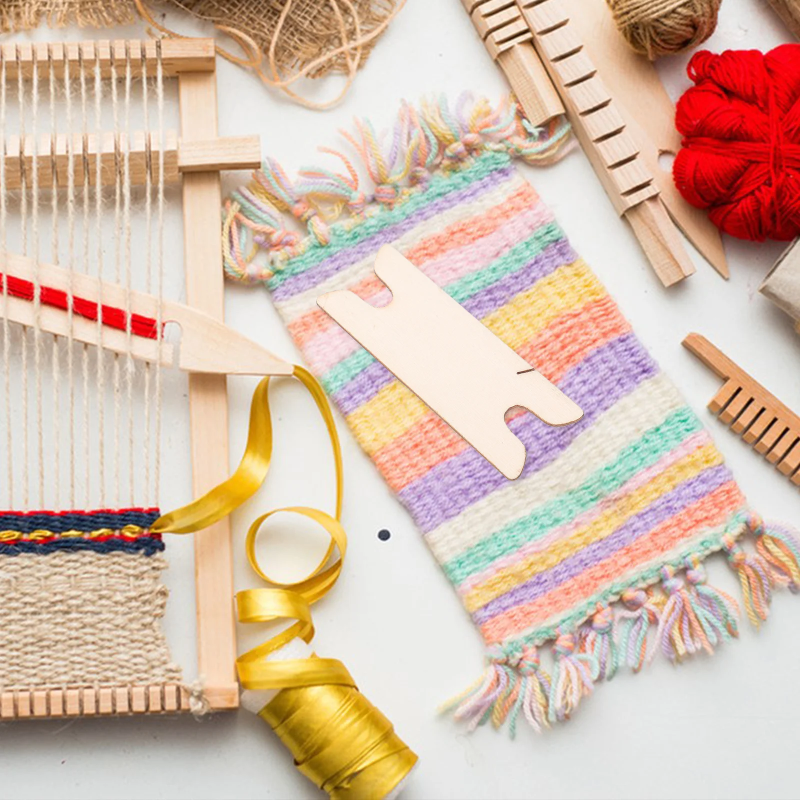 Деревянные палочки для плетения - Фотография_4