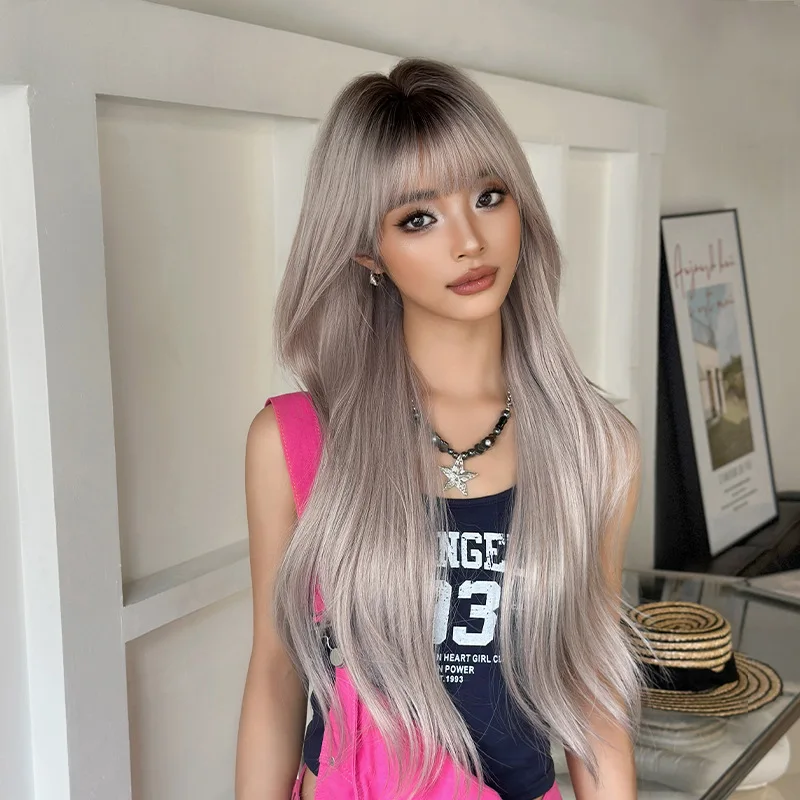 Парик, женские длинные прямые волосы - Фотография_4