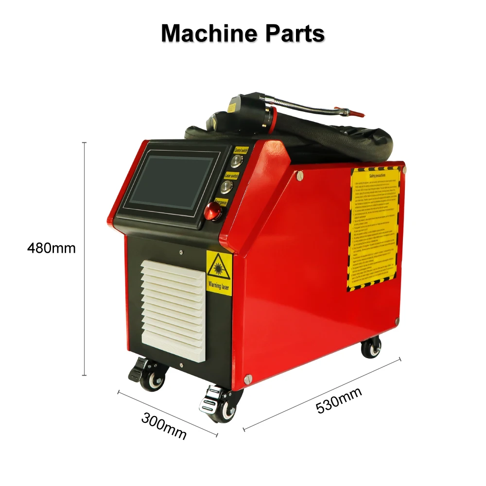 Машина для очистки волоконным лазером