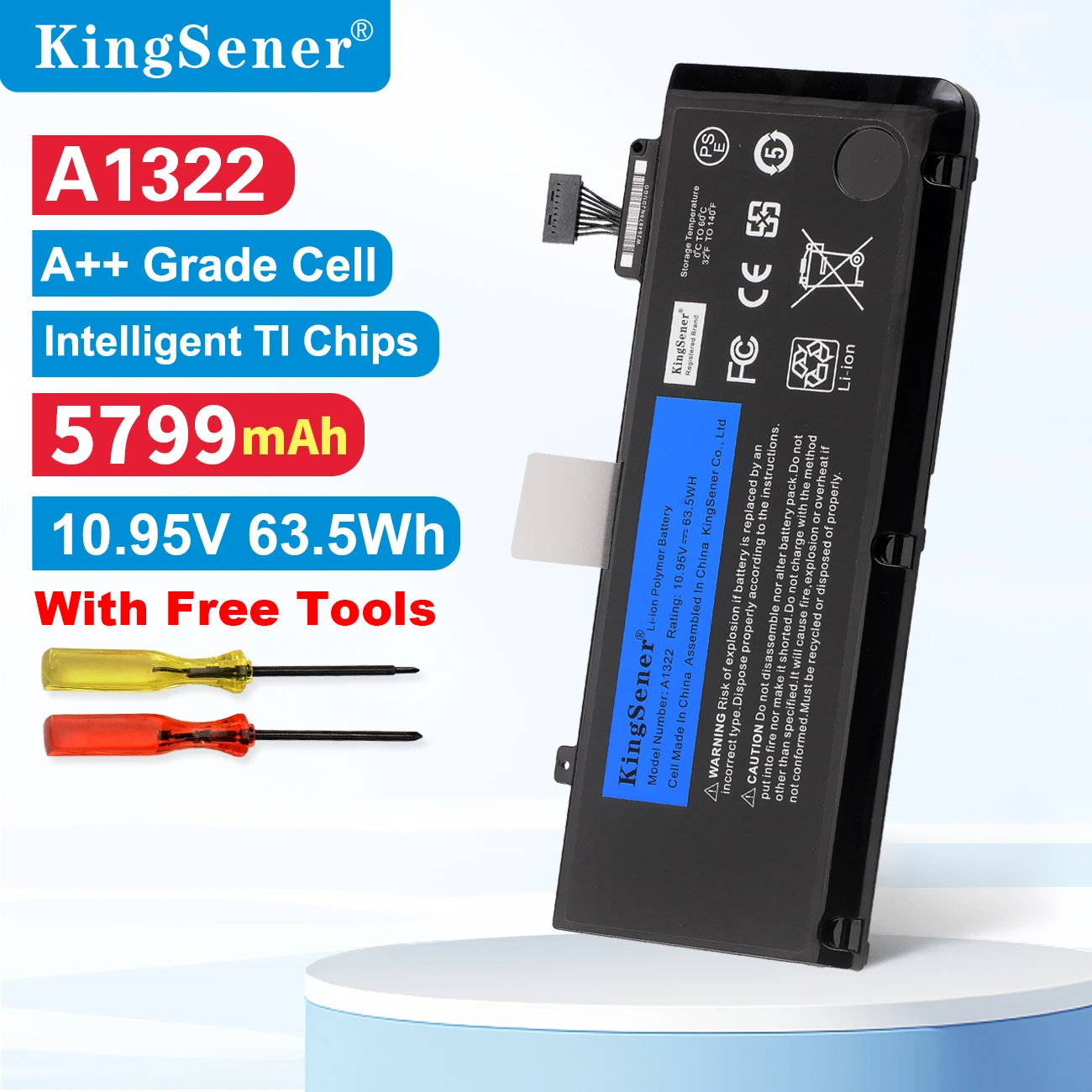 Аккумулятор kingsener a1322 a1278