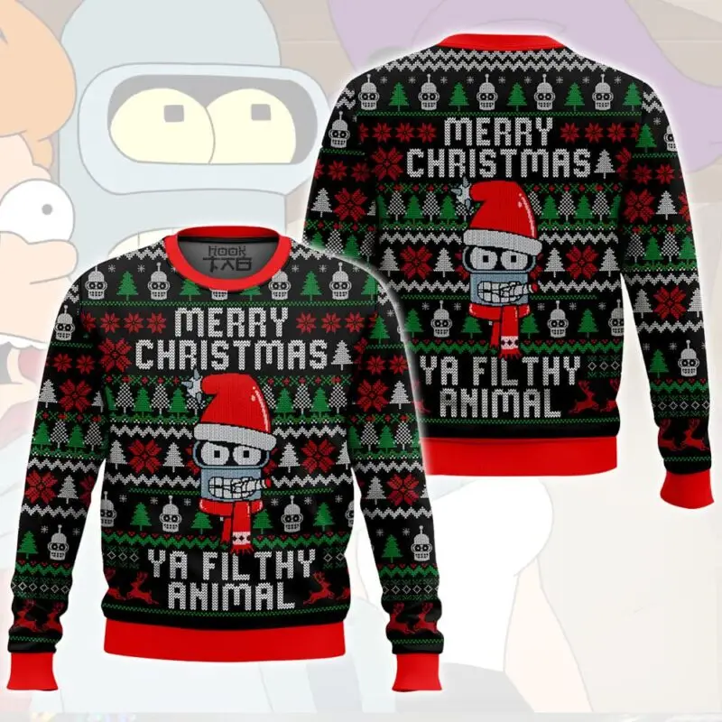 We wish you a futurama ugly christmas - Фотография_6