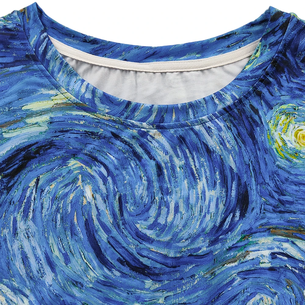 Женское платье с коротким рукавом - Фотография_4