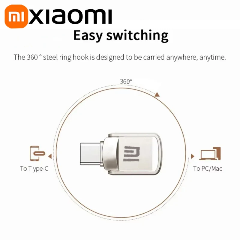Xiaomi u disk usb 3. 0 type-c интерфейс usb 3 - Фотография_5