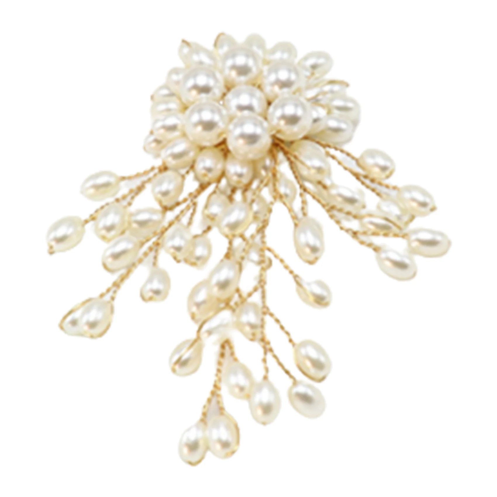 Abqr преувеличенная элегантная брошь с жемчужным цветком - Фотография_2