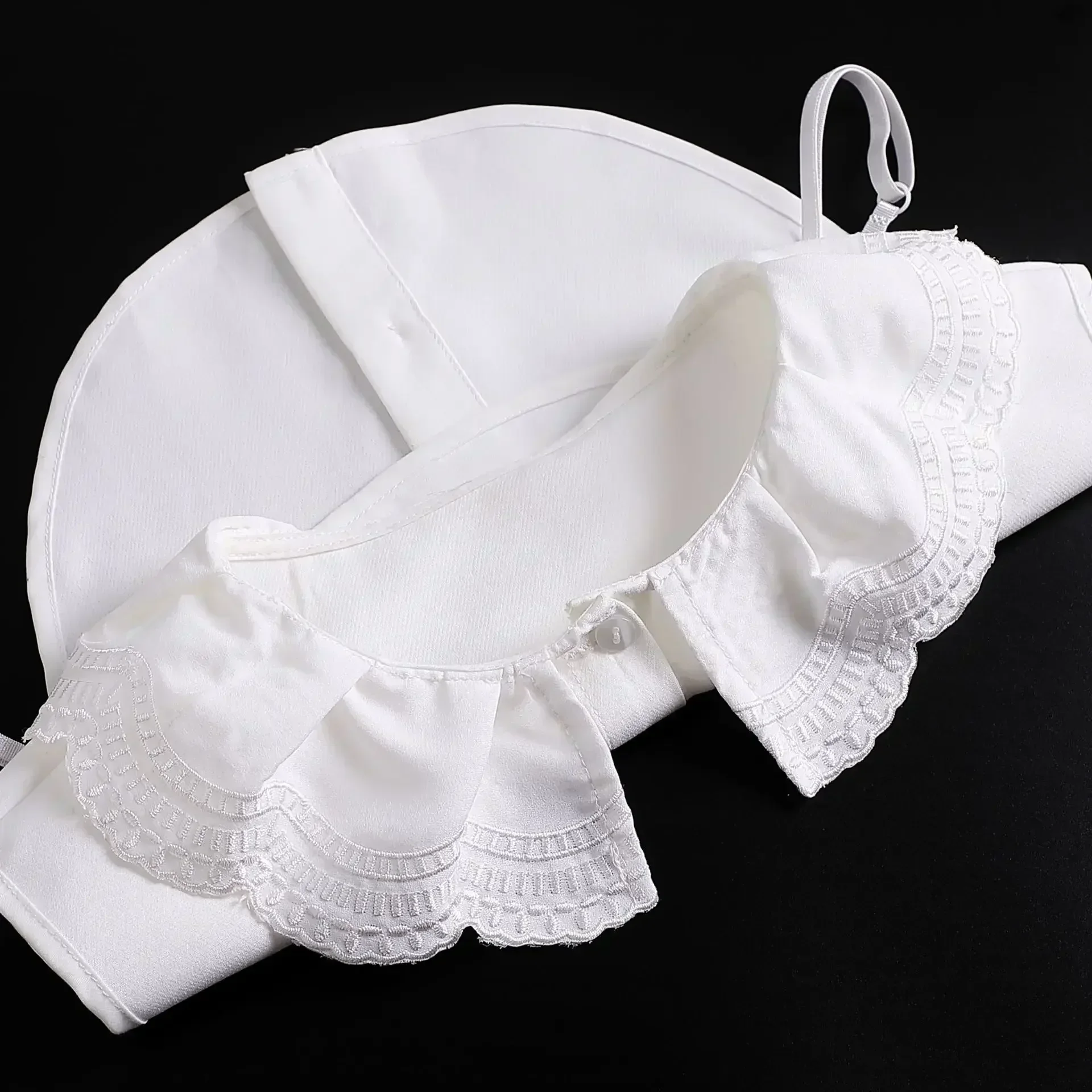 Корейский накладной воротник с лацканами-стойкой - Фотография_5