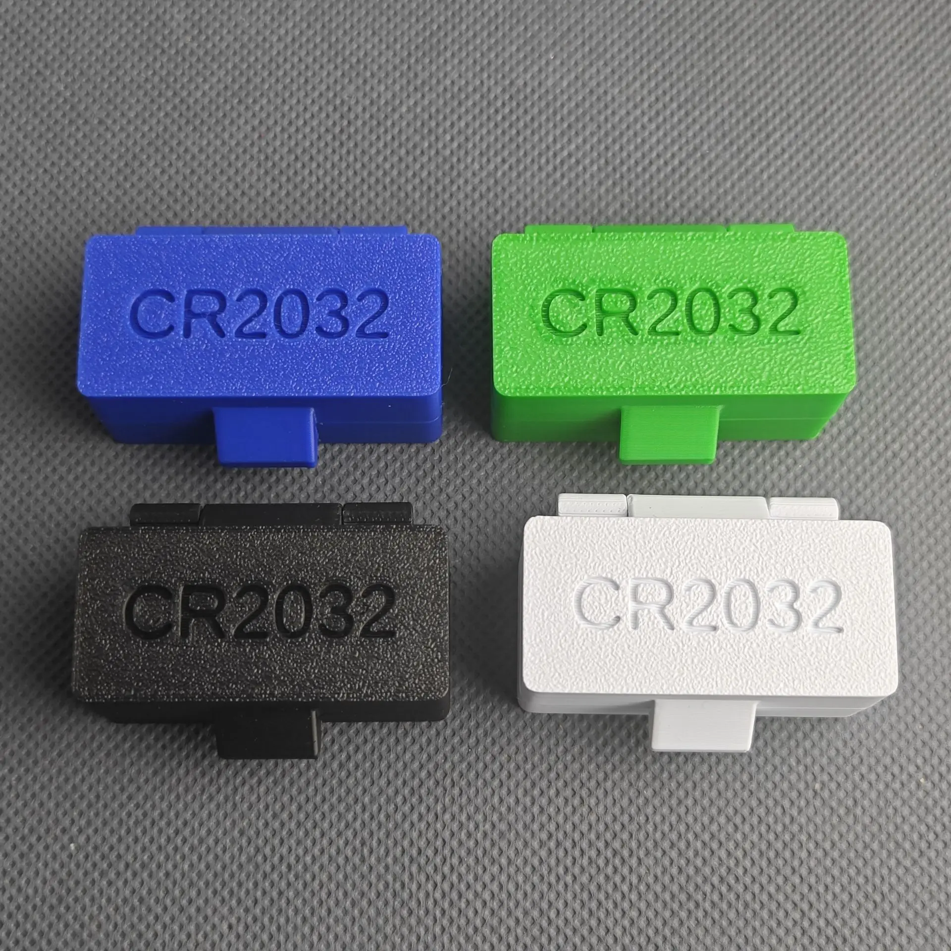 Cr2032 ящик для хранения батарей с кнопкой lr44