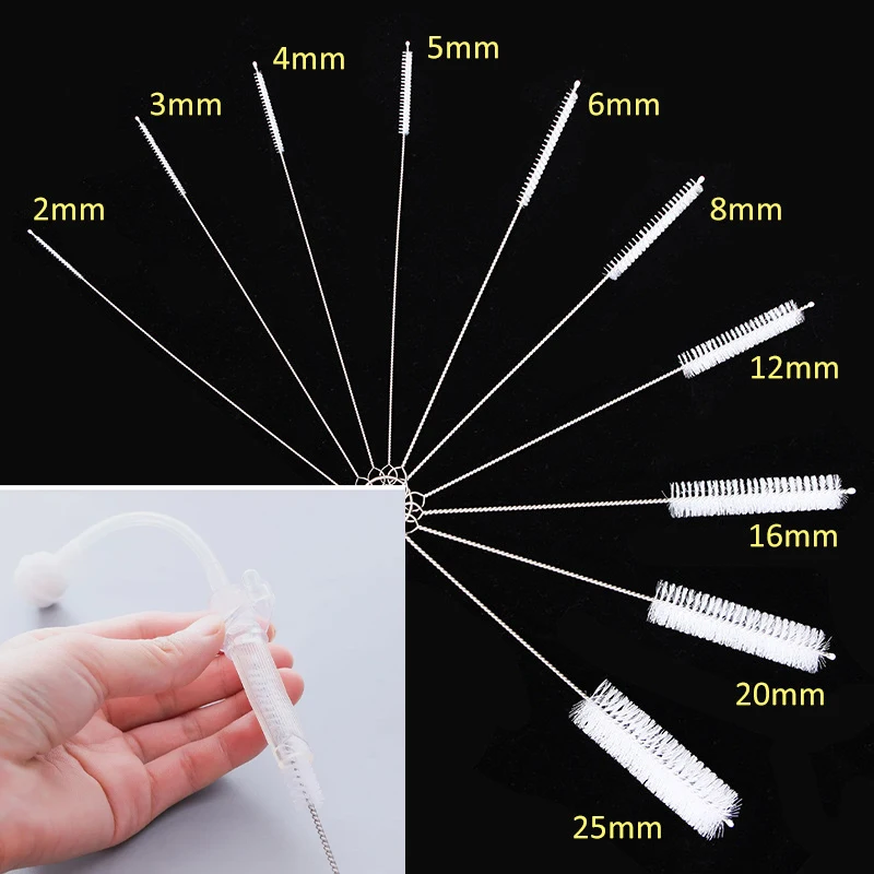 11 стилей, нейлоновые щетки для чистки бутылок из нержавеющей стали