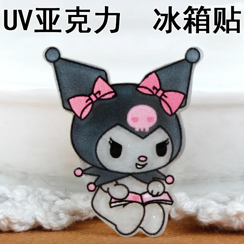Магнит для холодильника hello kitty melody kuromi pmma - Фотография_6