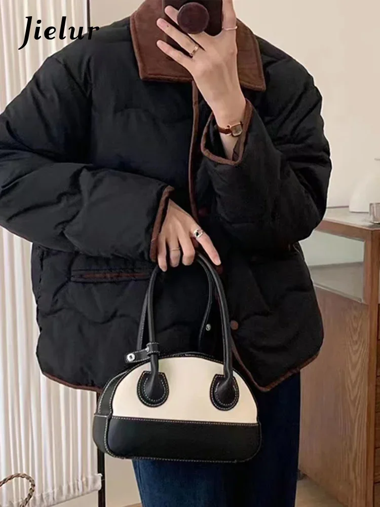 Jielur ins контрастного цвета шикарные