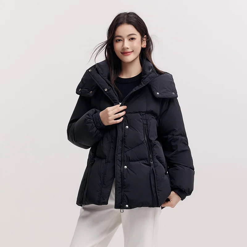 Semir пуховик средней длины женский - Фотография_4