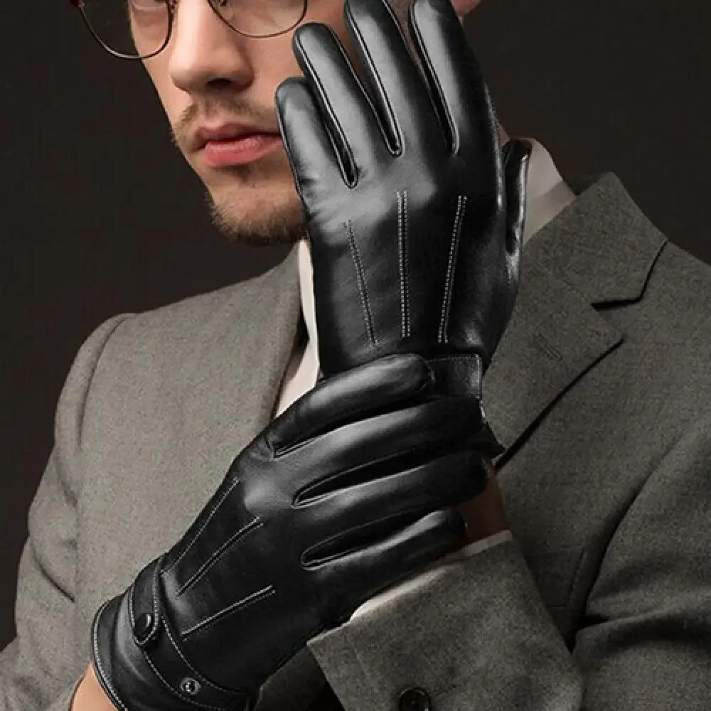 Теплые перчатки с длинными пальцами - Фотография_4