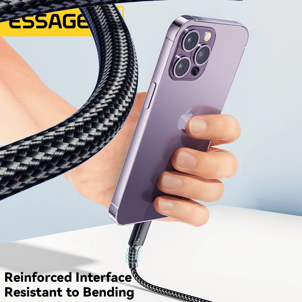 Кабель essager usb c для iphone - Фотография_5