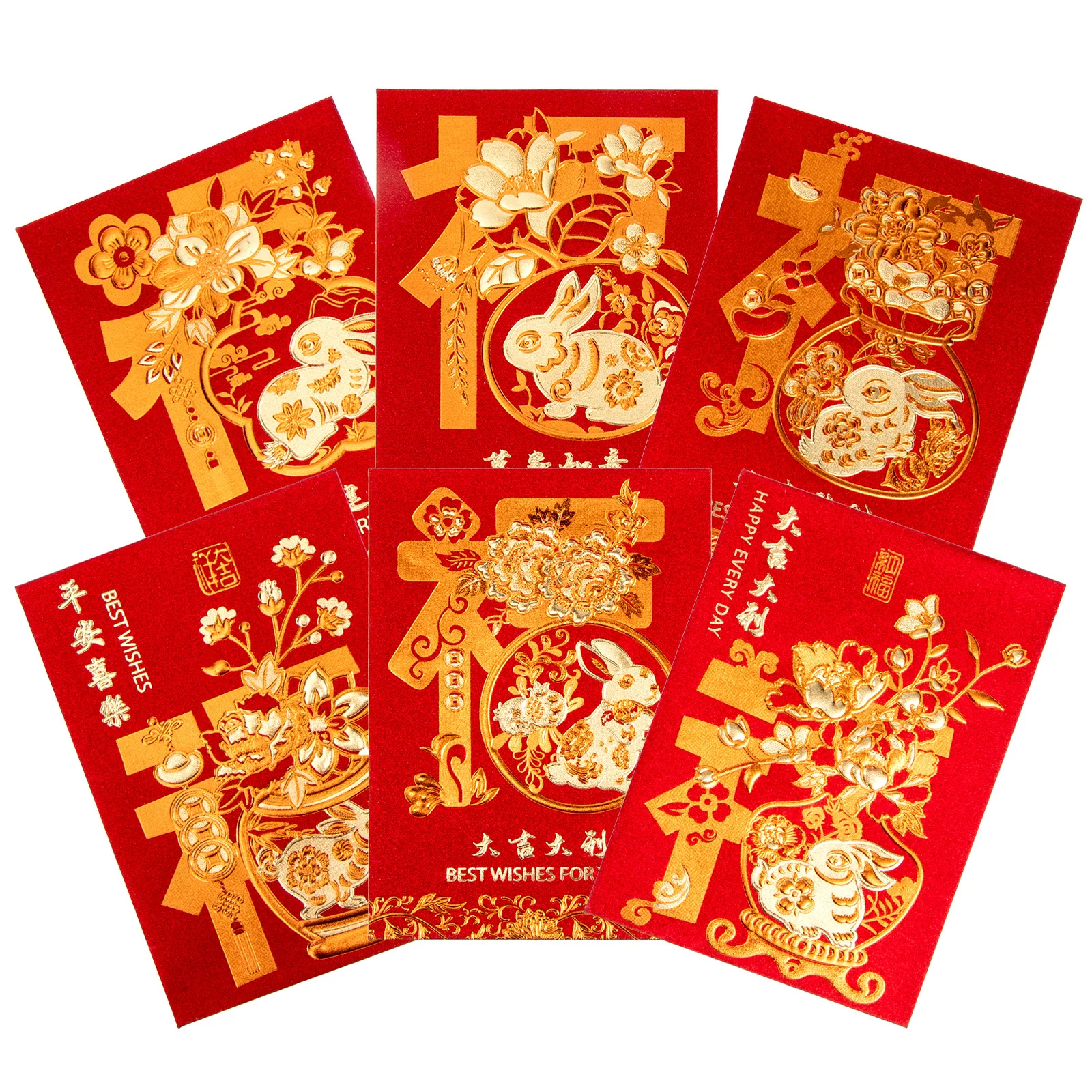 Красные конверты в китайском стиле - Фотография_2