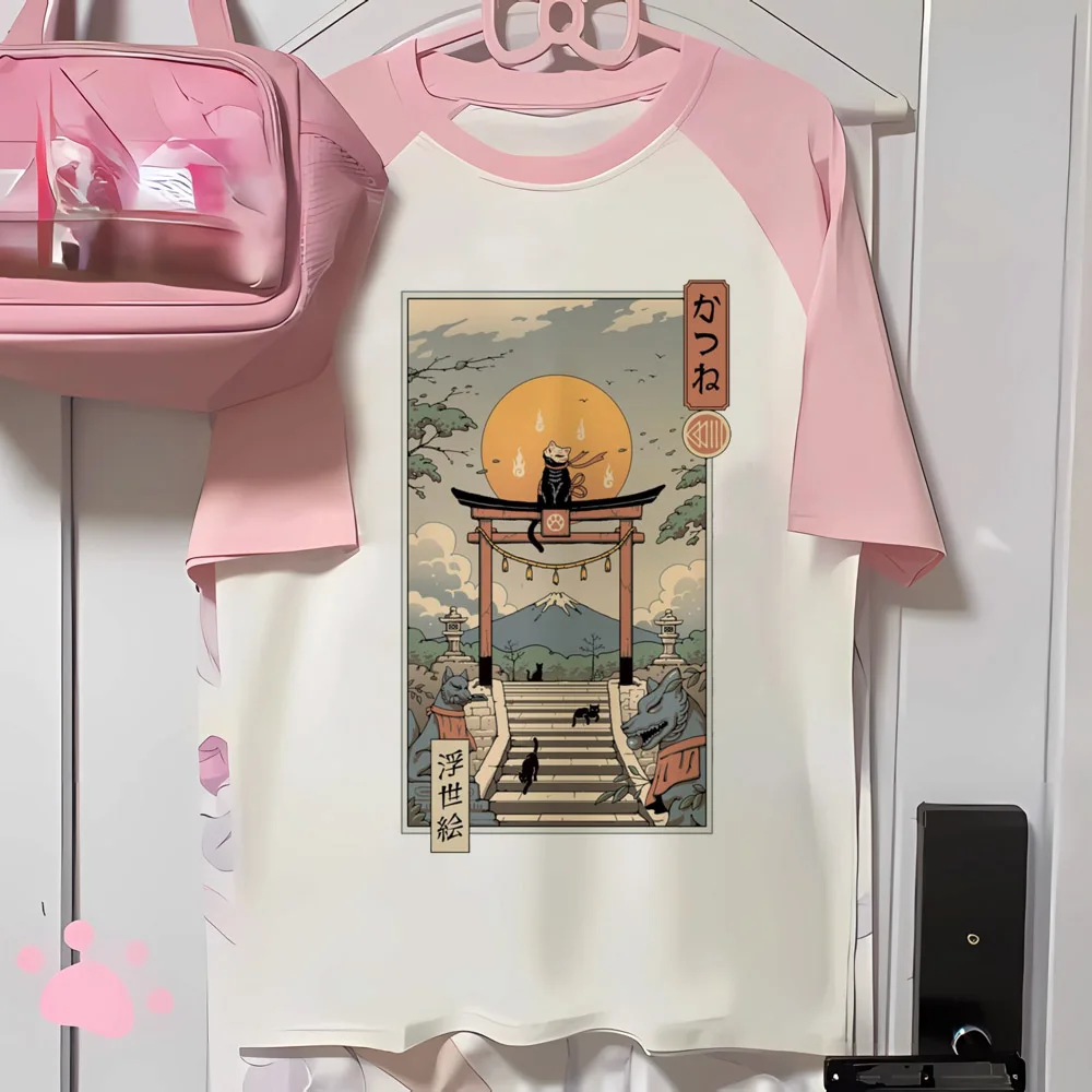 Японская футболка в стиле гранж y2k aesthetics harajuku - Фотография_6