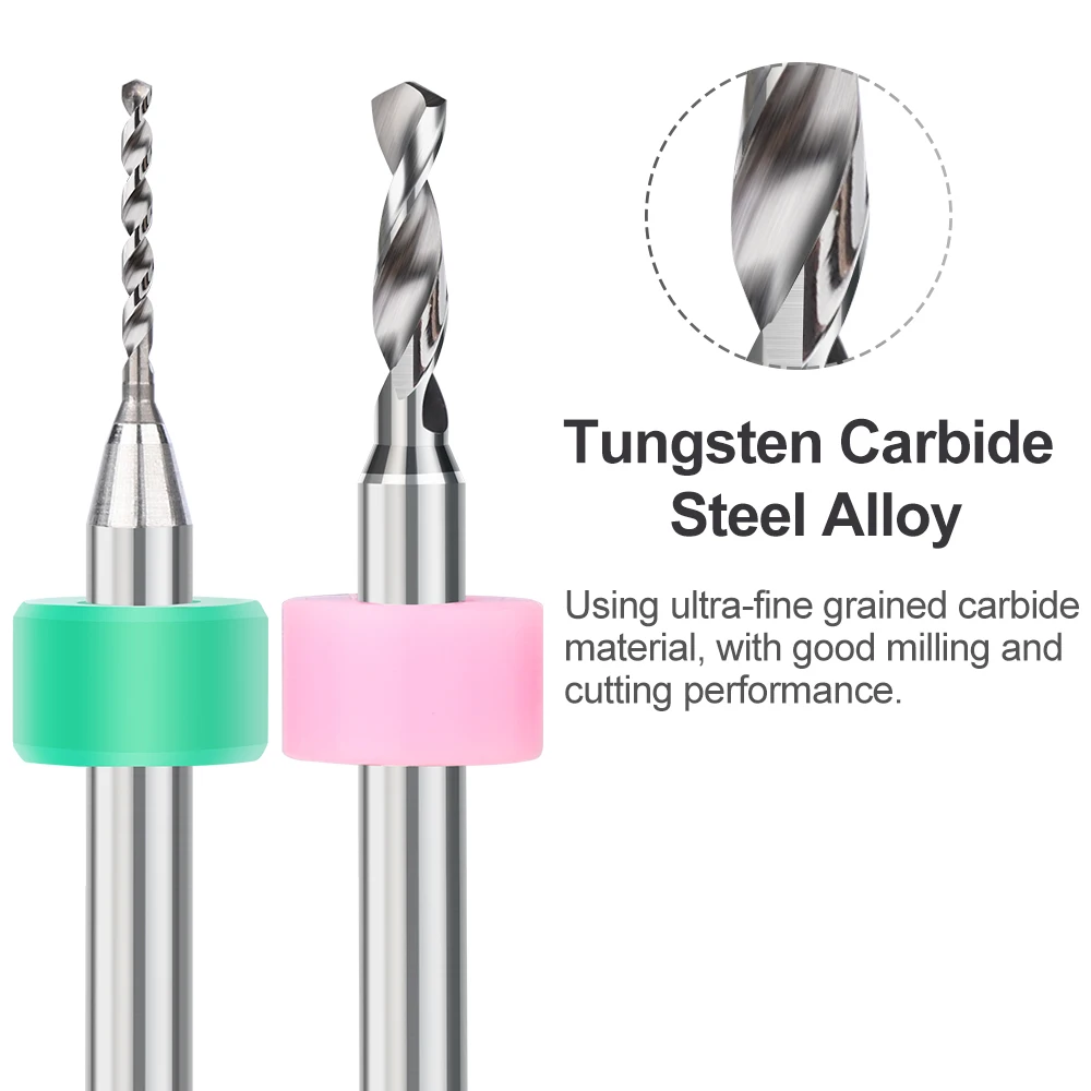 Мини-набор сверл для печатных плат с чпу - Фотография_6