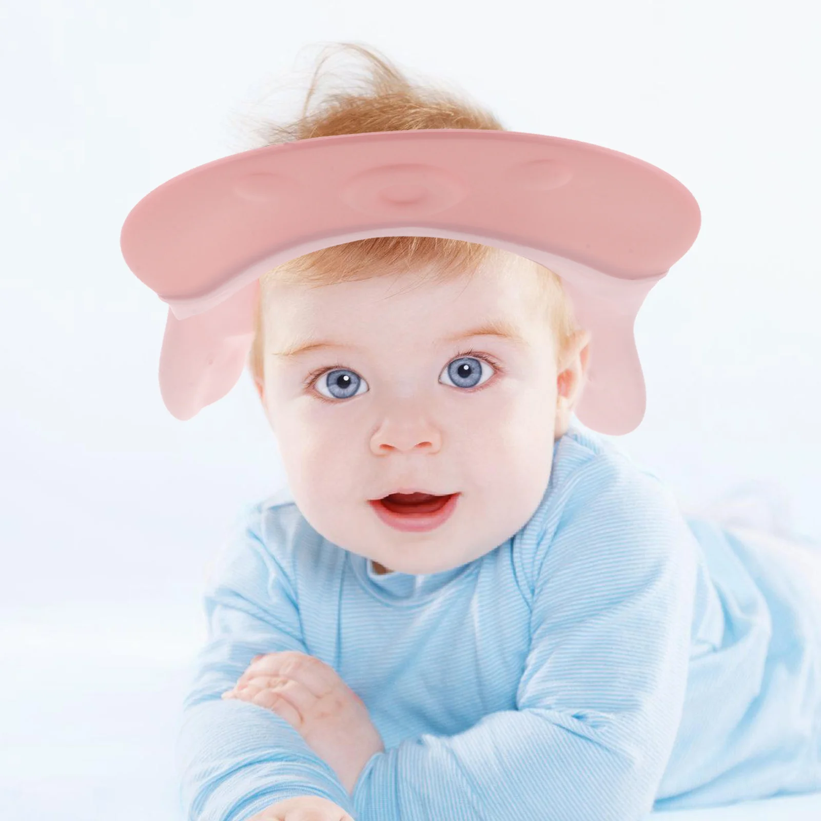 Регулируемая детская шапочка для шампуня - Фотография_3