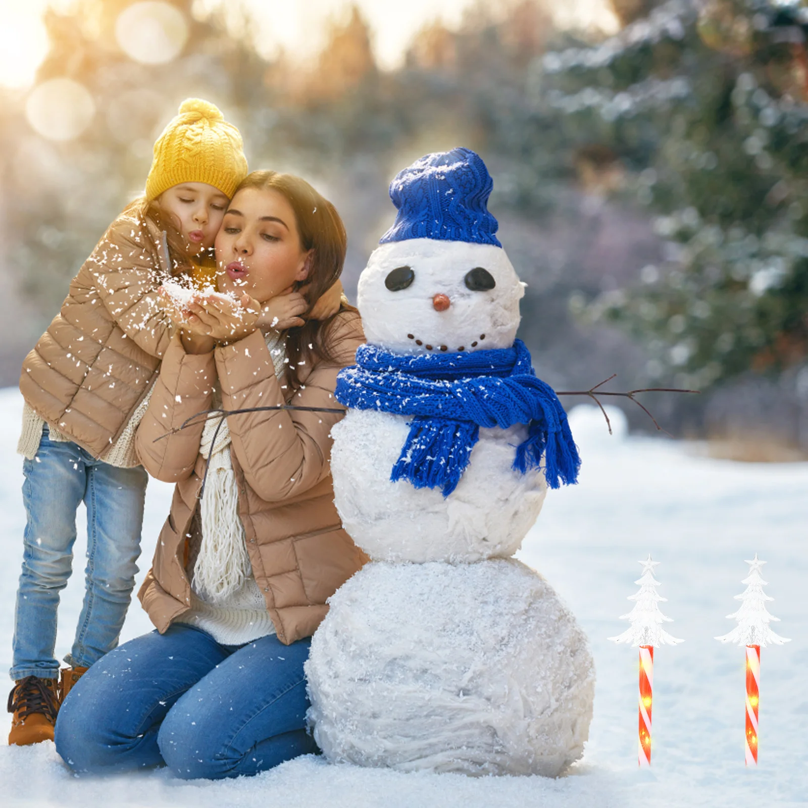 1 комплект, рождественский светильник на солнечной энергии - Фотография_6