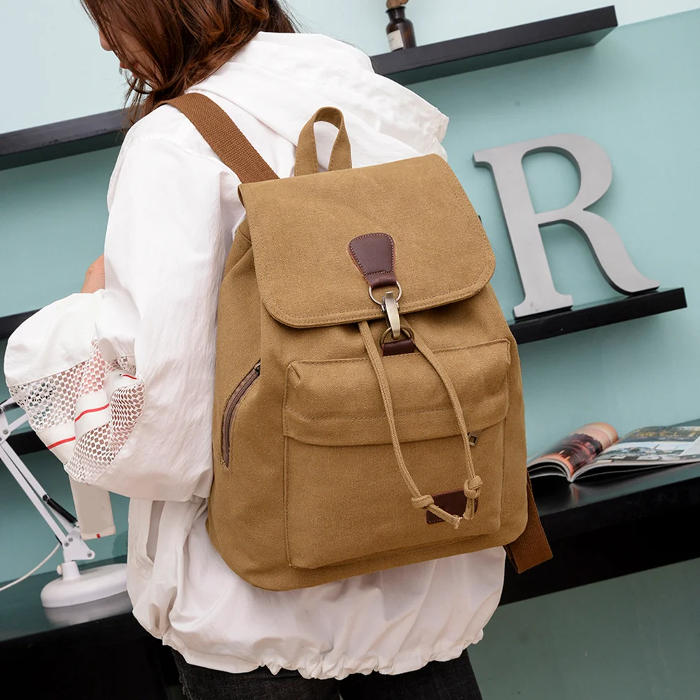 Прочный холщовый рюкзак