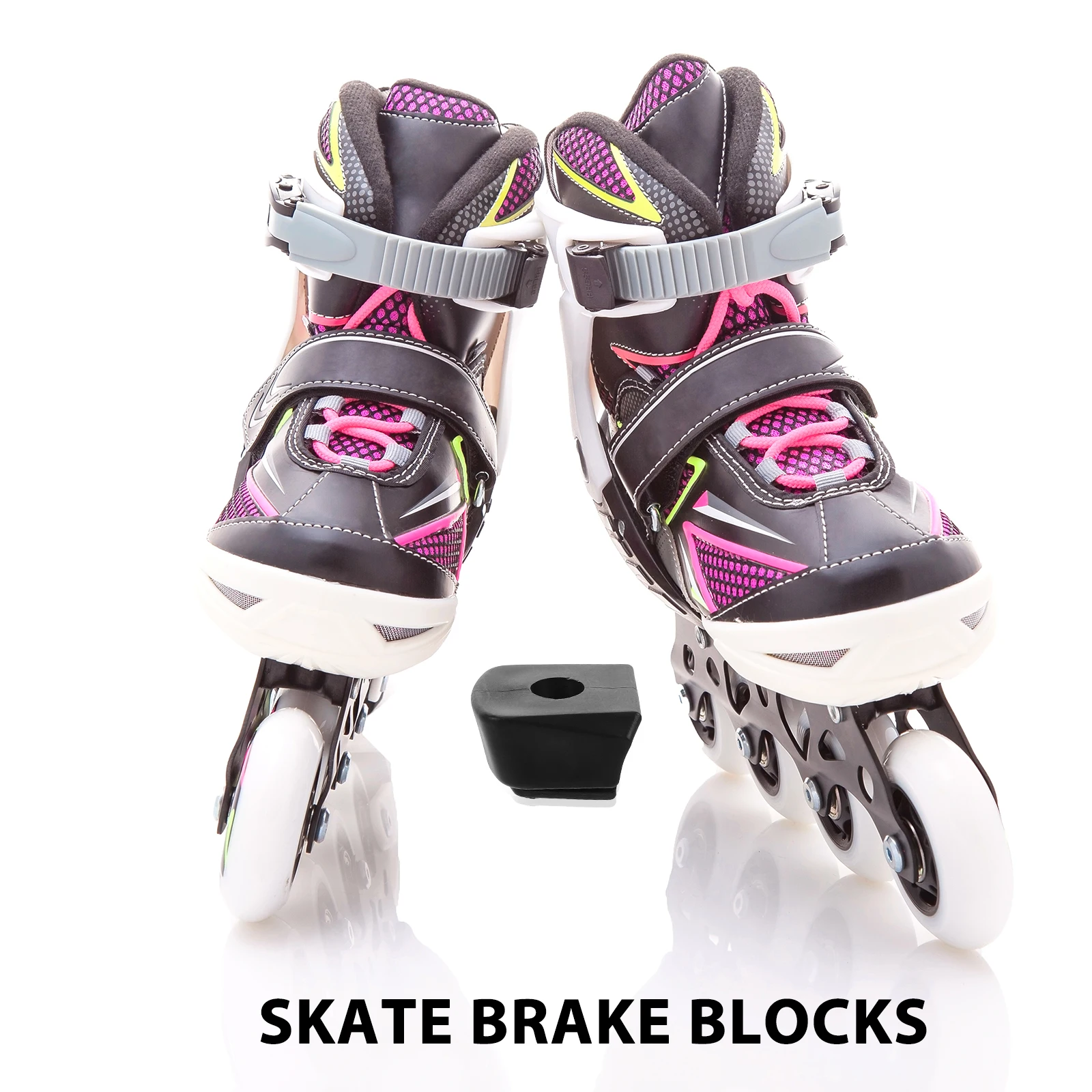 1 комплект, компактные тормоза для роликовых коньков для ежедневной замены - Фотография_4