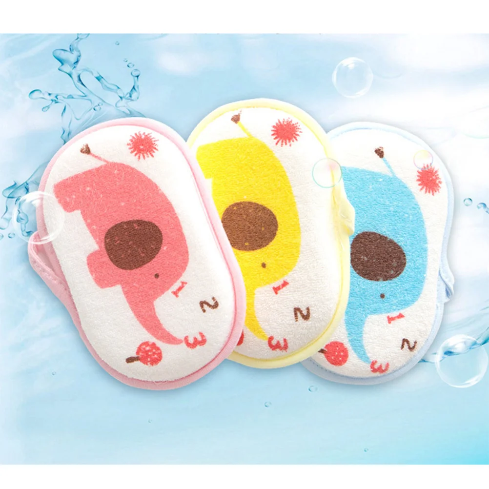 Детская губка для ванны из натурального хлопка - Фотография_6