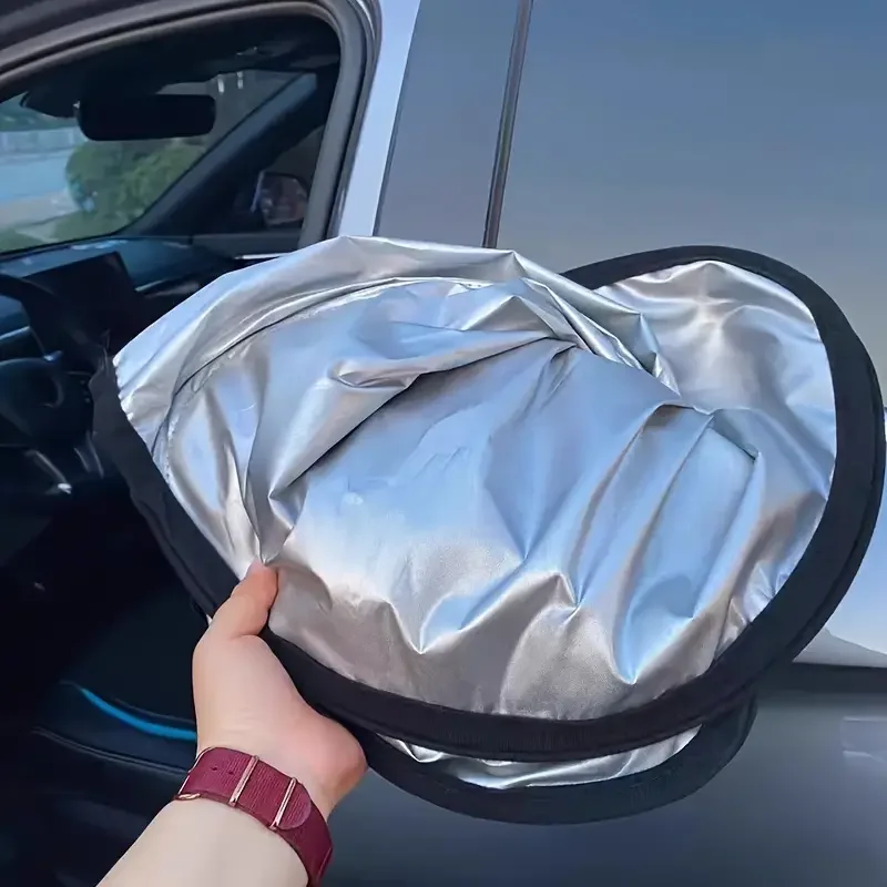 Складной автомобильный солнцезащитный козырек на окно