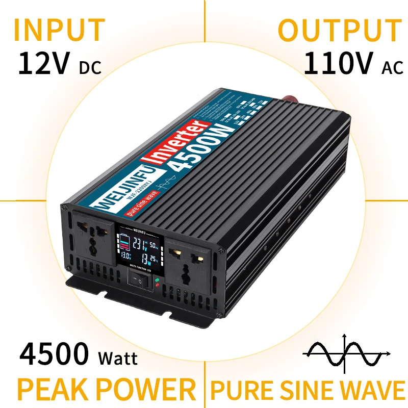 Аксессуары для инверторов чистой синусоиды мощностью 2200 вт - Фотография_5