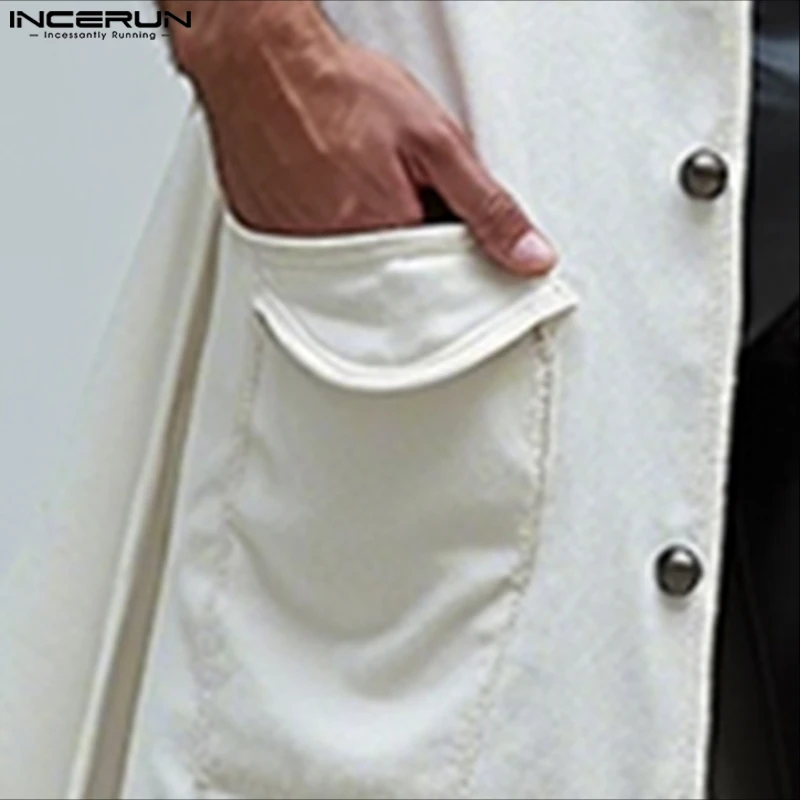 Incerun мужские длинные стильные - Фотография_4