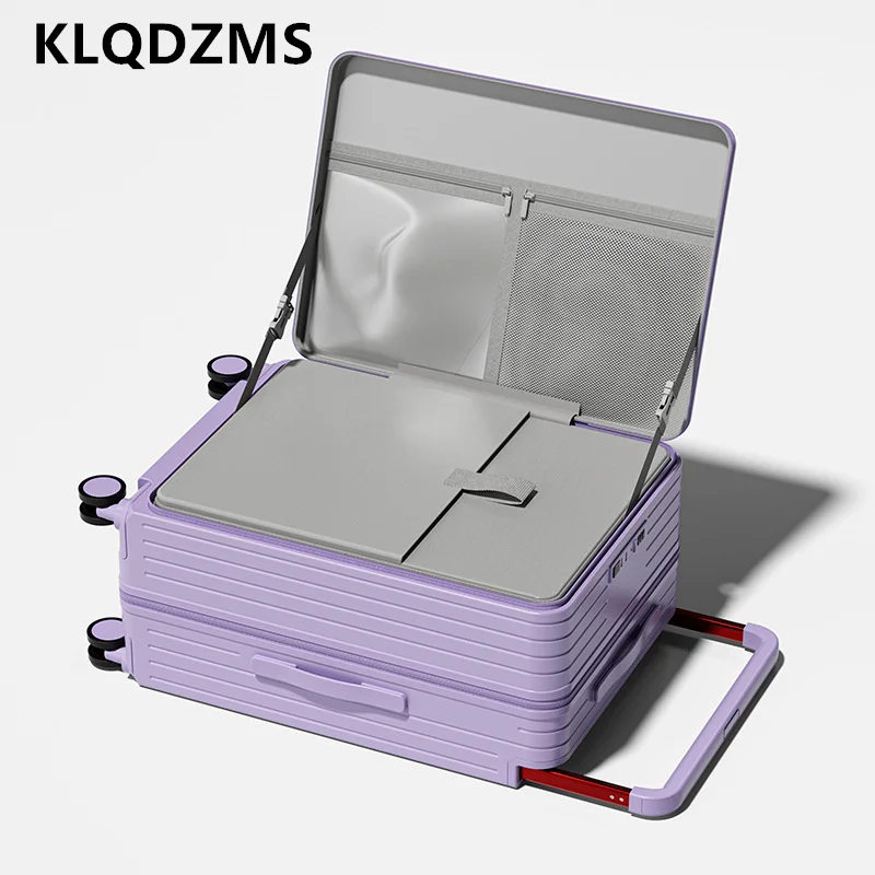 Klqdzms чемодан из абс-пластика + пк - Фотография_5